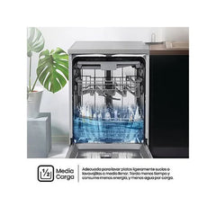 Máquina de Lavar Loiça Hisense HS623D10X Livre Instalação 14 Serviços Classe D Motor Inverter Inox