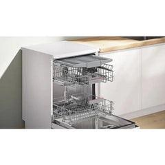 Máquina de lavar loiça de instalação livre Bosch SMS4EMW06E Série 4, 14 serviços, Classe B, Home Connect, branca