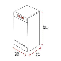 Máquina de lavar loiça de instalação livre Bosch SMS25AW05E Série 2, 12 serviços, Classe E, branca