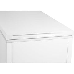 Arca Horizontal ok. OFZ 181 E W, 293 L, Classe E, Controlo mecânico, 4 estrelas, Branco