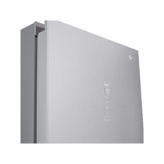 Arca congeladora vertical LG GFM61MBCSF, 324 litros, 186 cm, Total No Frost, aço inoxidável anti-impressão digital.
