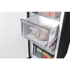 Congelador vertical Samsung RZ32C7CBEB1/EF, 323 l, 186 cm, grafite, No Frost