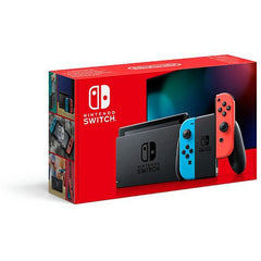 Nintendo Switch, consola híbrida de 6,2 polegadas, Joy-Con azul néon/vermelho, 32 GB