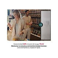 Frigorífico LG GLM71MBCSF 1 Porta Total No Frost 386L Classe D Inox