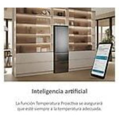 Frigorífico Combinado Haier 3D 60 Série 5 HTW 5618CNMG 360L Total No Frost Classe C Inox
