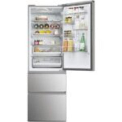 Frigorífico Combinado Haier 3D 60 Série 5 HTW 5618CNMG 360L Total No Frost Classe C Inox
