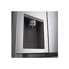 Frigorífico Americano LG GSLV71PZTD Total No Frost 635L Classe D Dispensador SEM LIGAÇÃO À REDE DE ÁGUA Inox