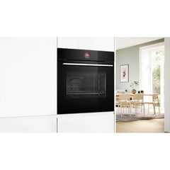 Forno Bosch HBG7741B1, 71 L, Integrável, Pirolítico, Multifunções, Air Fry, Preto