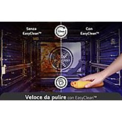 Forno a vapor LG WSED7665B, 76 L, Multifunções, Pirolítico + Vapor, Aço Preto Mate