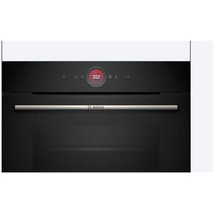 Forno compacto Bosch CBG7741B1, 47 L, multifunções, pirolítico, preto/aço inoxidável