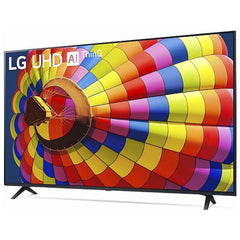 TV LG 55UT80006LA Preto 55 Polegadas 4K UHD | webOS Smart TV α5 AI Gen7