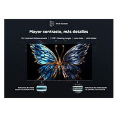 TV TCL 65P6K Preto 65 Polegadas 4K UHD | Google TV Processador AiPQ Dolby Atmos