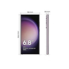 Samsung Galaxy S23 Ultra Lavanda 256 GB Smartphone 6,8 Polegadas Dynamic AMOLED S Pen