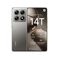 Smartphone Xiaomi 14T Pro Cinzento Titânio 512 GB 6,67 polegadas 1.5K 144 Hz