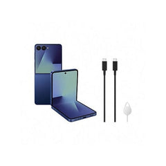 Samsung Galaxy Z Flip7 Dobrável Azul 256 GB Smartphone 6,9 Polegadas 5G
