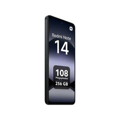 Smartphone Xiaomi Redmi Note 14 Preto Meia-Noite 256GB com ecrã AMOLED de 6,67 polegadas e 4G