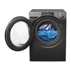 Máquina de Lavar Roupa Candy RapidÓ RO1484DWMCRT/1-S Carga Frontal 8kg 1400rpm Classe A Motor Inverter Antracite