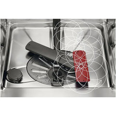 Máquina de Lavar Loiça AEG FFB64617ZM Série 6000 Independente 13 Conjuntos Classe C AirDry Inox