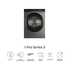 Máquina de Lavar Haier HW90-B14939S8-IB I-Pro Series 3 9kg 1400rpm Classe A Direct Motion Antracite