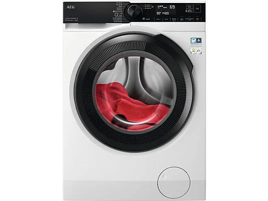 Máquina de Lavar Roupa AEG LFR7314O4C Série 7000 Carga Frontal 10kg 1400rpm Classe A Motor Inverter Wi-Fi