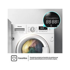 Máquina de Lavar e Secar Hisense WD3M841BWIES Integrável 8kg/6kg 1400rpm Classe E/B Inverter