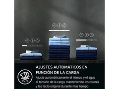 Máquina de Lavar Roupa AEG LFR7314O4C Série 7000 Carga Frontal 10kg 1400rpm Classe A Motor Inverter Wi-Fi