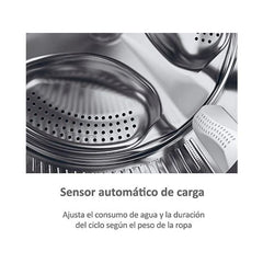 Máquina de lavar Haier HW80-BP14929A-S I-Pro Series 1 8kg 1400rpm Classe A Motor Inverter Fundo 48cm Branco