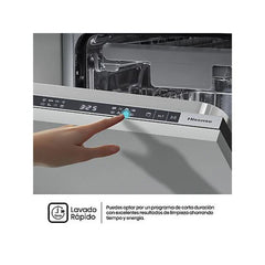 Máquina de lavar louça Hisense HV543D10 Encastrável 45cm 11 Conjuntos Classe D Motor Inverter Terceiro Tabuleiro