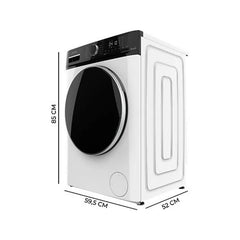 Máquina de Lavar Roupa Cecotec Bolero DressCode 8610 Carga Frontal 8kg 1400rpm Classe A Inverter Plus Steam Max Branco