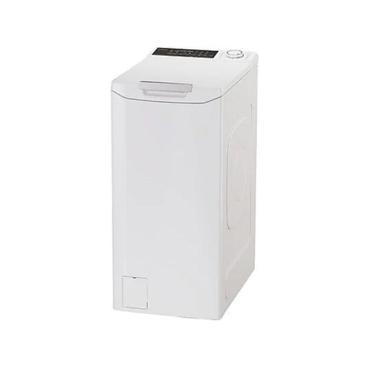 Máquina de Lavar Roupa Candy TCA286TM5-S ProWash 500 Carga Superior 8kg 1200rpm Classe B Motor Inverter Wi-Fi