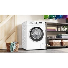 Máquina de Lavar Roupa Bosch WUU28T63ES Carga Frontal 8kg 1400rpm Classe A Motor EcoSilence Branco