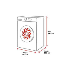 Máquina de Lavar Roupa Bosch WUU28T63ES Carga Frontal 8kg 1400rpm Classe A Motor EcoSilence Branco