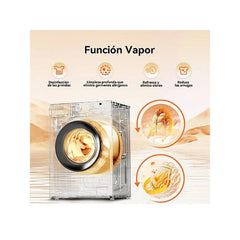 Máquina de Lavar VOK EVW-6UDWL21 Carga Frontal 6kg 1000rpm Classe D Profundidade 49.1cm Branco