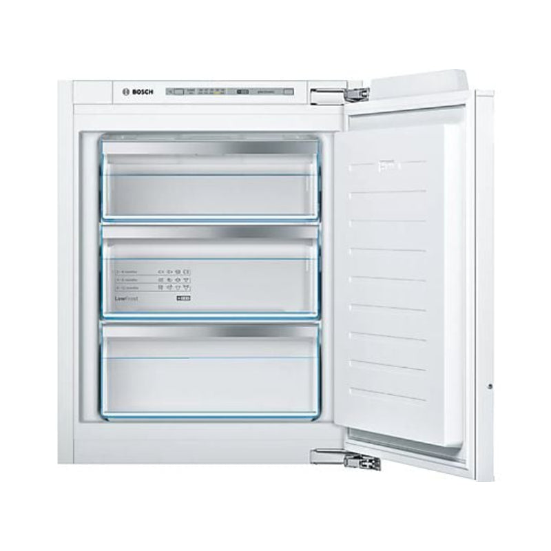 Congelador de Bancada Bosch GIV11AFE0, 72 litros, Encastrável, Branco