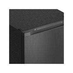 Congelador vertical CHIQ FSD160D4E, 145 l, 126 cm, congelação rápida, cor metálica escovada escura.
