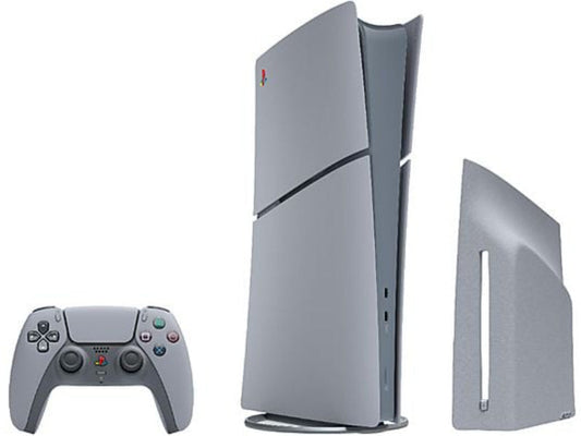 Consola PS5 Sony PlayStation 5 Slim Digital Edition Edição Limitada do 30.º Aniversário Bundle 1 TB Cinzento