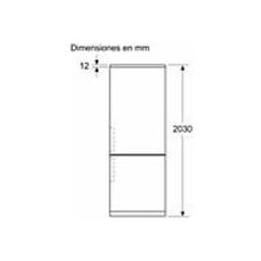 Frigorífico Combinado Bosch KGN392WCF 363L Total No Frost 203cm Classe C Branco