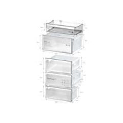 Frigorífico Combinado Bosch KGN392WCF 363L Total No Frost 203cm Classe C Branco