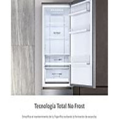 Frigorífico Combinado Haier 3D 60 Série 3 A3FE737CGJ 371L Total No Frost Classe E Inox