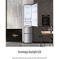 Frigorífico Combinado Haier 3D 60 Série 3 A3FE737CGJ 371L Total No Frost Classe E Inox