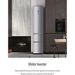 Frigorífico Combinado Haier 3D 60 Série 3 A3FE737CGJ 371L Total No Frost Classe E Inox