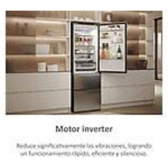 Frigorífico Combinado Haier 3D 60 Série 5 HTW 5618CNMG 360L Total No Frost Classe C Inox