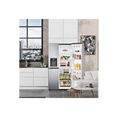 Frigorífico Americano LG GSLV71PZTD Total No Frost 635L Classe D Dispensador SEM LIGAÇÃO À REDE DE ÁGUA Inox