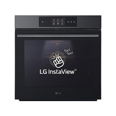 Forno a vapor LG WSED7665B, 76 L, Multifunções, Pirolítico + Vapor, Aço Preto Mate
