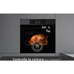 Forno a vapor LG WSED7665B, 76 L, Multifunções, Pirolítico + Vapor, Aço Preto Mate