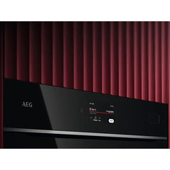 Forno a vapor AEG Série 8000 TB8SB73ZAB, 70 L, Hidrolítico, Steamify, Encastre, Preto