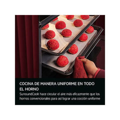 Forno a vapor AEG Série 8000 TB8SB73ZAB, 70 L, Hidrolítico, Steamify, Encastre, Preto