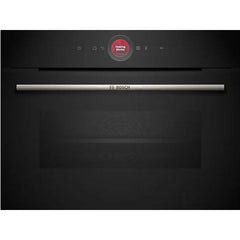 Forno compacto Bosch CBG7741B1, 47 L, multifunções, pirolítico, preto/aço inoxidável