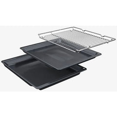 Forno multifunções BOSCH HBG7241B1, Encastrável, 71 L, Home Connect, AirFry, Preto