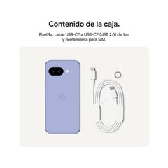Smartphone Google Pixel 9a Iris 256 GB 6,3 polegadas 120 Hz Tensor G4
